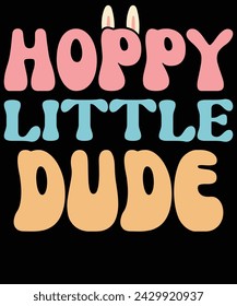 Hoppy little dude t shirt design