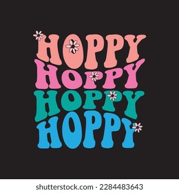 Hoppy T shirt design graphic