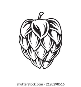 hops fruit beer for logo