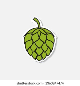 Hops Icon Isolated