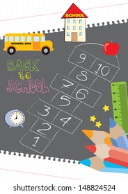 Hopscotch - back to school