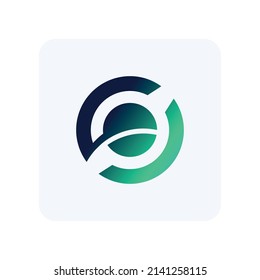 Horizen icon sign - Cryptocurrency logo  - Blockchain - ZEN Coin