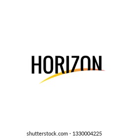 Horizon Design Logo Elements Stock Vector (Royalty Free) 1330004225 ...