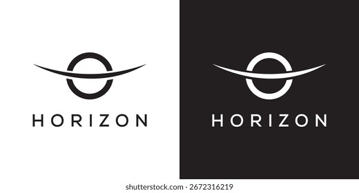 Vektorgrafik des Horizon-Logo-Designs.