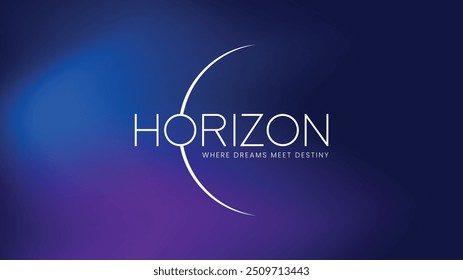 The Horizon logo represents the limitless possibilities and opportunities that lie ahead