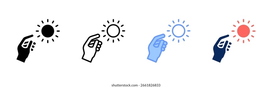 Horizon Reach icon set multiple style collection