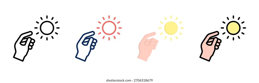 Horizon Reach icon set multiple style collection