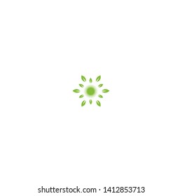 Horizon Spiritual Leaf Logo Design
