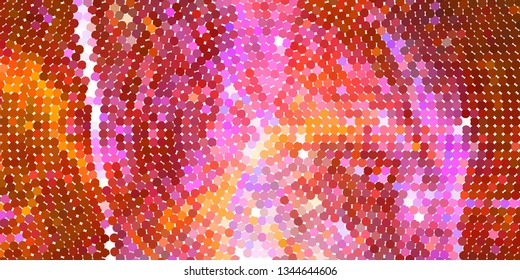 Horizontal abstract background with spotted halftone effect. Dots pattern.