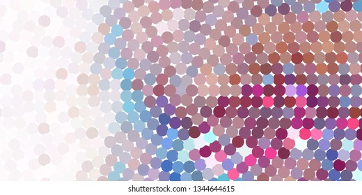 Horizontal abstract background with spotted halftone effect. Dots pattern.
