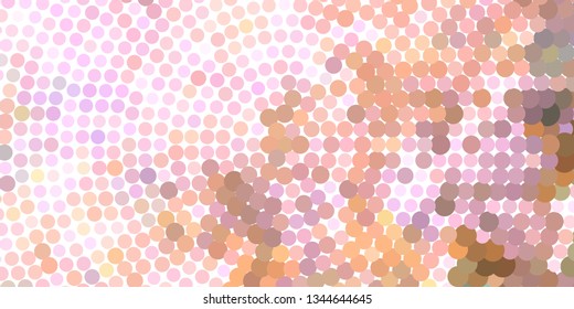 Horizontal abstract background with spotted halftone effect. Dots pattern.