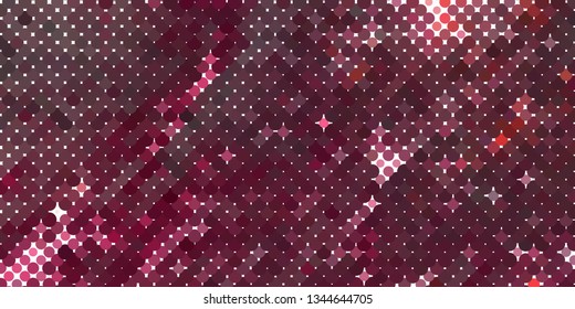Horizontal abstract background with spotted halftone effect. Dots pattern.