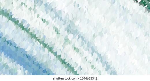 Horizontal abstract background with spotted halftone effect. Dots pattern.