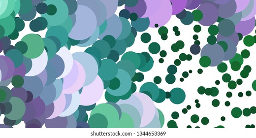 Horizontal abstract background with spotted halftone effect. Dots pattern.