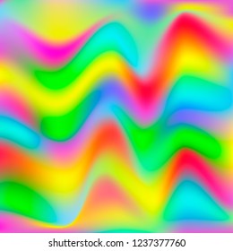 horizontal abstract holographic texture design for pattern and background.