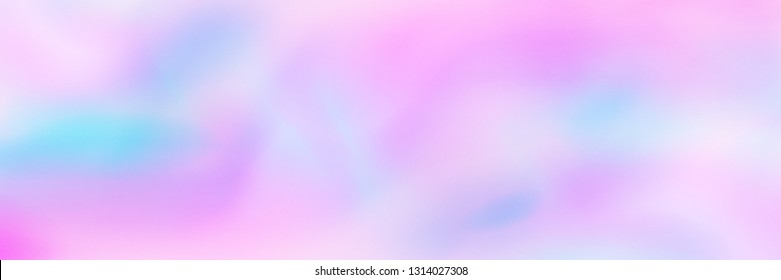 horizontal abstract pastel holographic texture design for pattern and background.