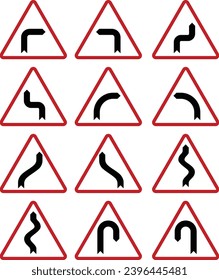 Horizontal alignment signs, Road signs in the Philippines, Regulatory signs indicate the application of legal or statutory requirements.