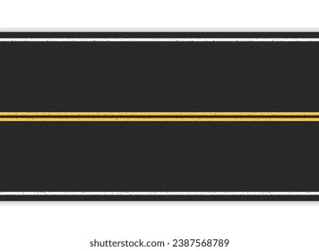 Ruta asfáltica horizontal, vector eps10 ilustración