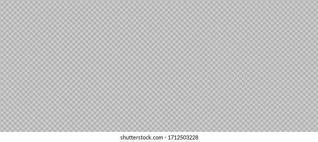 Horizontal background with small grey squares. Transparency grid pattern template