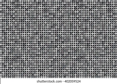 Horizontal banner or background with silver sequins, glitters, sparkles, paillettes. Party light music with shiny sequins. Silver dots glitter texture. Metallic glowing cloth. Bright wall. Repeat. svg