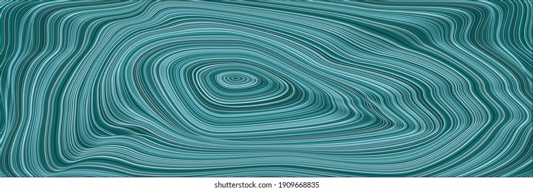 Horizontal banner. Modern wave curve abstract background. Vector illustration