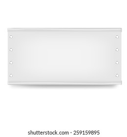 Horizontal banner, place for your text. vector illustration