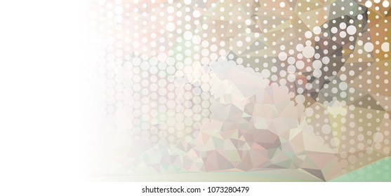 Horizontal banner, texture, flyer, layout, postcard. Vector clip art