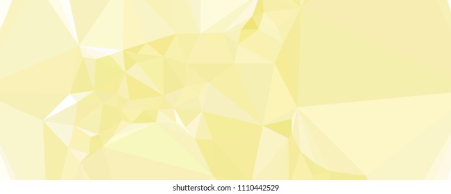 Horizontal banner for  web pages, presentations layouts, covers, title backgrounds, letterheads. Abstract multicolor mosaic backdrop. Geometric low polygonal background. Vector clip art.