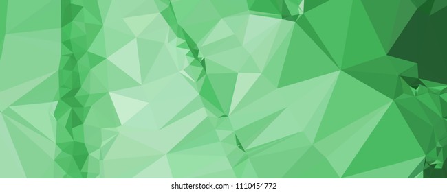 Horizontal banner for  web pages, presentations layouts, covers, title backgrounds, letterheads. Abstract multicolor mosaic backdrop. Geometric low polygonal background. Vector clip art.