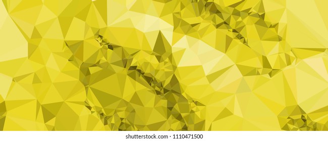 Horizontal banner for  web pages, presentations layouts, covers, title backgrounds, letterheads. Abstract multicolor mosaic backdrop. Geometric low polygonal background. Vector clip art.