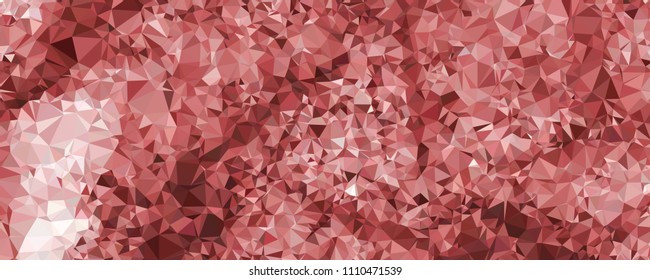 Horizontal banner for  web pages, presentations layouts, covers, title backgrounds, letterheads. Abstract multicolor mosaic backdrop. Geometric low polygonal background. Vector clip art.