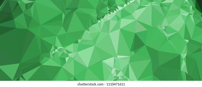 Horizontal banner for  web pages, presentations layouts, covers, title backgrounds, letterheads. Abstract multicolor mosaic backdrop. Geometric low polygonal background. Vector clip art.