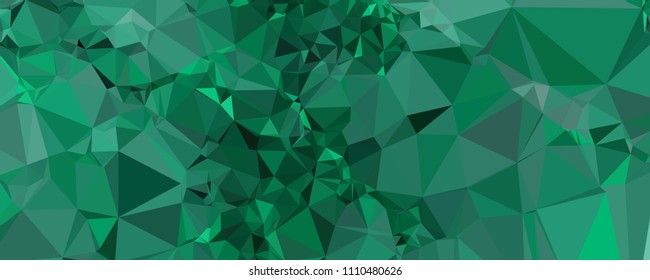 Horizontal banner for  web pages, presentations layouts, covers, title backgrounds, letterheads. Abstract multicolor mosaic backdrop. Geometric low polygonal background. Vector clip art.
