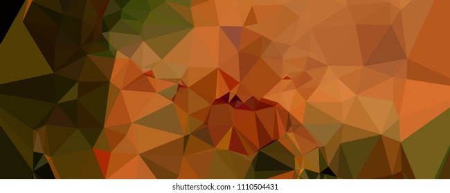 Horizontal banner for  web pages, presentations layouts, covers, title backgrounds, letterheads. Abstract multicolor mosaic backdrop. Geometric low polygonal background. Vector clip art.