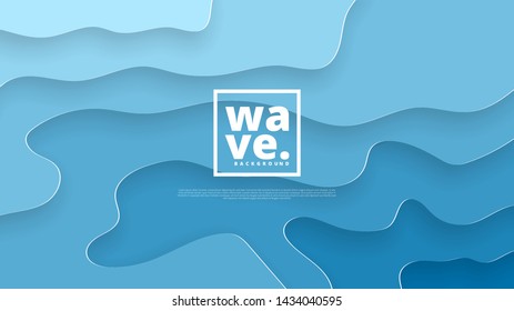 Horizontal banners with 3D abstract background and paper cut shapes. Vector design layout for business presentations, flyers and website landing page.