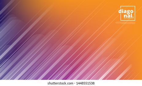 Horizontal banners with abstract background and diagonal line shapes. Vector design layout for business presentations, website landing page and posters.