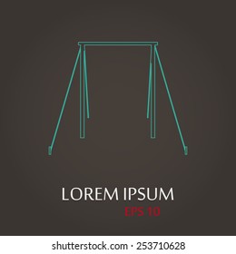 Horizontal bar icon.