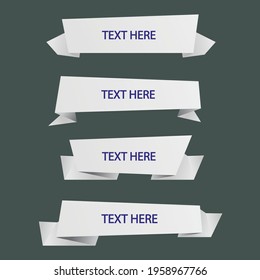 Horizontal bar shape infographic vector