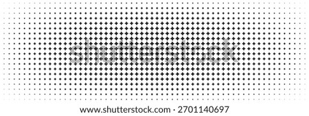 horizontal black glowing star spreading from center design for pattern and background.