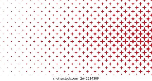 meio-tom preto horizontal de cruz e mais com design de cantos afiados para padrão e fundo.
