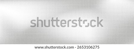 horizontal black halftone of cross or plus sign design for pattern and background.