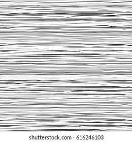 Horizontal Black Wavy Lines