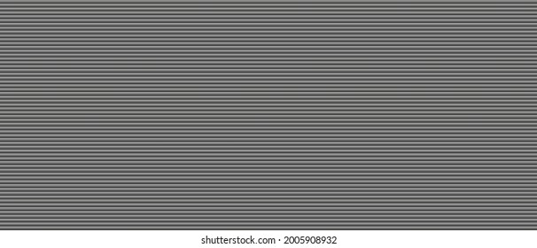 Rayas horizontales en blanco y negro con sombra. Fondo vectorial moderno de textura oscura.