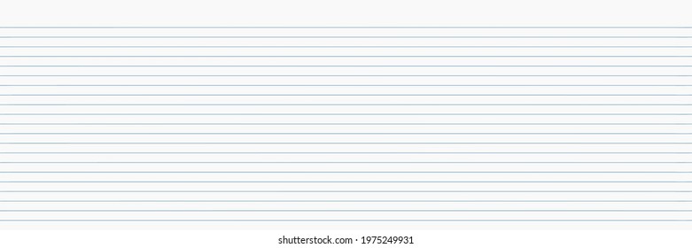 horizontal blank white paper with blue lines for pattern and background.