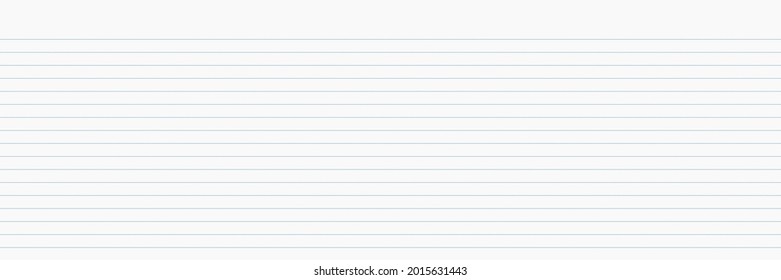 horizontal blank white paper with blue dotted lines for pattern and background.