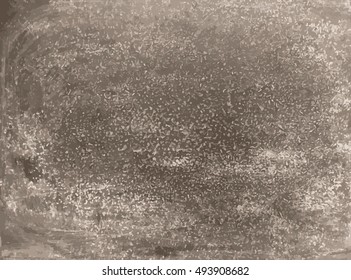 Horizontal brown vintage grained old blackboard background vector