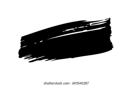 horizontal brush stroke