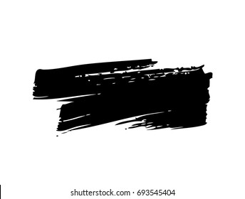 horizontal brush stroke