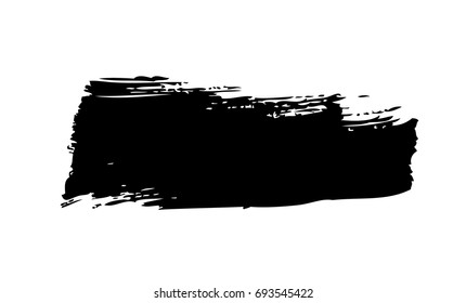 horizontal brush stroke
