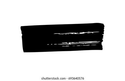 horizontal brush stroke